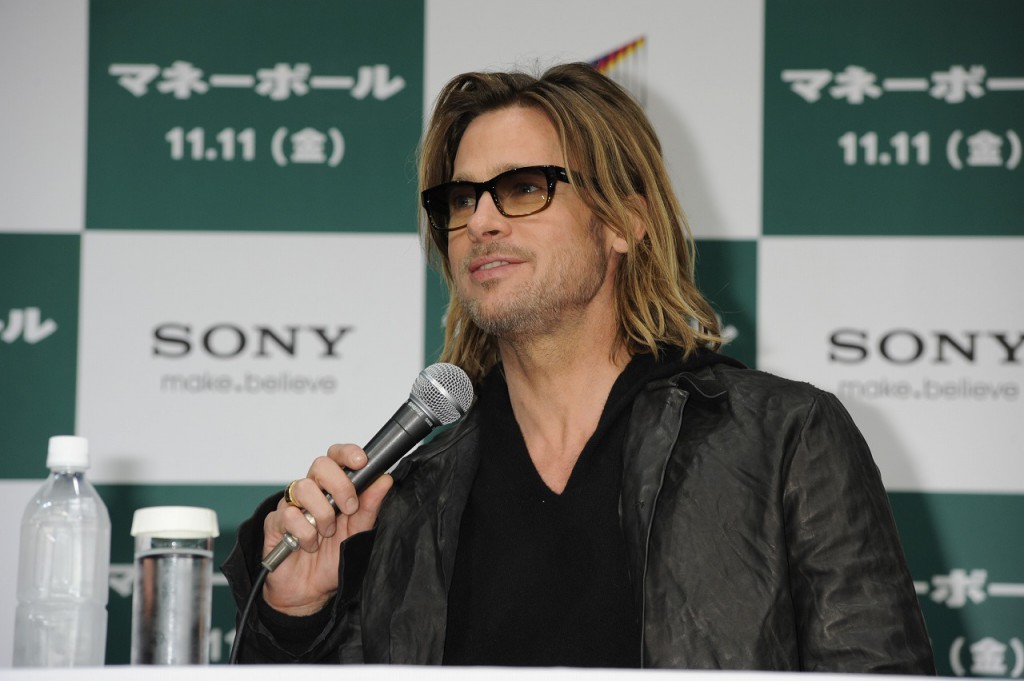 『マネーボール』ブラッド・ピット来日記者会見レポート